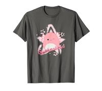 Squishmallows Archie Axolotl Star T-Shirt, Men, Asphalt Grey, 4X-Large