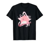 Squishmallows Archie Axolotl Star T-Shirt, Men, Black, 4X-Large