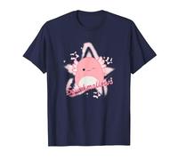 Squishmallows Archie Axolotl Star T-Shirt, Men, Navy Blue, 5X-Large