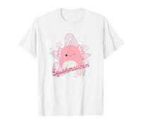Squishmallows Archie Axolotl Star T-Shirt, Men, White, 4X-Large