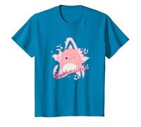 Squishmallows Archie Axolotl Star T-Shirt, Youth, Sapphire Blue, 2T