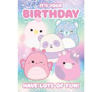 Squishmallows Birthday Card