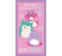 SQUISHMALLOWS BIRTHDAY CARD, CARD FOR SQUISHMALLOW LOVERS, FOR HER, SISTER, DAUGHTER, COUSIN