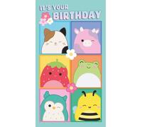 SQUISHMALLOWS BIRTHDAY CARD, ITS YOUR BIRTHDAY SQUISHMALLOW CARD