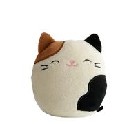 Squishmallows Cam The Cat Plush Portable Speaker. 10 Meter Bluetooth Range, Volume Control, Rich Stereo Speaker Sound, Quick And Easy Automatic Device Pairing. Play, Pause And Skip Buttons.