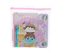Squishmallows Bumper Stationery Set | Back to School Supplies | Cute Squishmallow Gift & Stationery Set