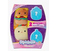 Squishmallows by Kellytoys, Ultra Soft, Pillow pals, Join The Squad (4 Pack- Scrumptious Sqad)