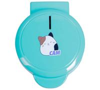 Fizz Creations Squishmallows Cam the Cat Waffle Maker | Officially Licensed | Secure Lid | Shaped Non-stick Plates | American Style Waffles