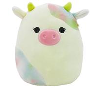 Squishmallows Candess Cow 5 Inch Rainbow Pastel Tie Dye Collectible Animal Mini Small