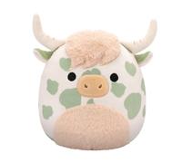 Squishmallows Original 7.5 Inch - Celestino the Sage Green Spotted Highland Cow