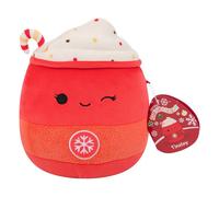 Squishmallows Christmas 7.5 Inch Plush - Tinsley The Peppermint Latte