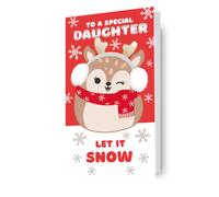Squishmallows Daughter Christmas Card