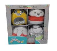 Squishmallows Disney 100 5" Plush 4 Pack Pooh Simba Tinker Bell Dumbo