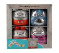 Squishmallows Disney 100 Plush Pack Mickey, Stitch, Cheshire Cat, Minnie