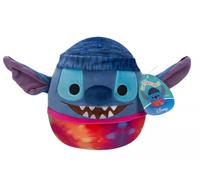 Squishmallows Original Disney 8 Inch Tie-Dye Stitch Wearing a Beanie Plush - Little Ultrasoft Official Jazwares Plush