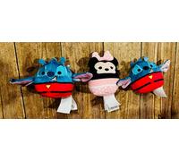 Squishmallows Disney Mystery Squad - Minnie Mouse,2xStitch 6cm/2.5inch (3xPlush)
