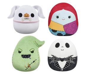 Squishmallows Disney Night Before Christmas Plush Toy, 20 cm, Assorted