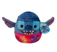 Squishmallows Disney Stitch Wearing Beanie & Tie Dye 8" Plush Soft Toy