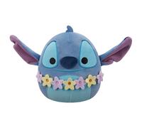 Squishmallows Disney: Stitch with Flower Necklace 8" Plush Soft Toy