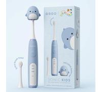 Squishmallows Electric Kids Toothbrush, Rechargeable, 3 Brushing Modes, Over 5 Weeks Battery Life, Extra Brush Head Included, Ages 4+, Samir