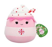 Squishmallows Ethel the Pink Candycane Hot Chocolate 7.5" Plush Christmas 2024