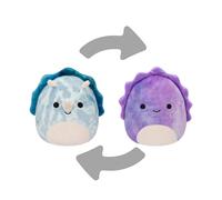 Squishmallows Flip A Mallows Delila/Jerome Mini Plush Toy, 5 Inch Size, (SQFP00140)