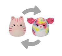 Squishmallows Flip A Mallows Laura/Sheena Mini Plush Toy, 5 Inch Size