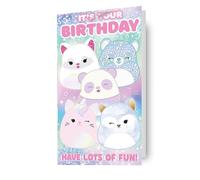 squishmallows, generic, birthday card