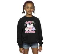 Squishmallows Girls Joy To The Squish Sweatshirt Black 9-11 Years