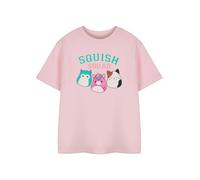 Squishmallows Girls Pink Squad Short Sleeved T-Shirt - 11-12 Years