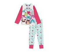 Squishmallows Girls Pyjamas PJs Set, Squish Squad Pjs, Ages 6 to 13 Years Old 11-12 Years Pink