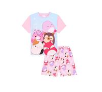 Squishmallows Girls Short Pyjama Set Kids PJ's (11-12 Years) Pink