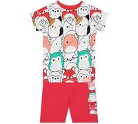 Squishmallows Girls Tshirt And Shorts Set, Summer Clothes For Kids, Cam The Cat Girls Outfit, Pink 7-8 Years