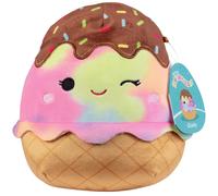 Squishmallows Original 8-Inch Glady The Rainbow Ice Cream - Official Jazwares Plush - Collectible Soft & Squishy Food Stuffed Animal Toy - Add to Your Squad - Gift for Kids, Girls & Boys