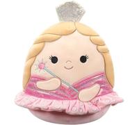 Squishmallows Glinda Upland Wicked 10 Inch Plush Wand crown Pink Dress Soft Toy