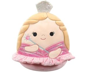 Squishmallows Glinda Upland Wicked 10 Inch Plush Wand crown Pink Dress Soft Toy