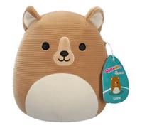 Squishmallows Greta the Corduroy Brown Grizzly Bear Squisharoys 7.5" Plush
