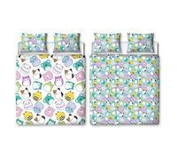 Squishmallows Happy Double Duvet Squishmallows Multicolor Double