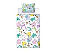 Squishmallows Happy Duvet Set | Size: Single Squishmallows Multicolor Single