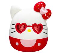 Squishmallows Hello Kitty with Red glasses 14-Inch Plush - Sanrio Ultrasoft Stuffed Animal Large Plush Toy Official Kellytoy Plush