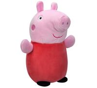 Squishmallows HugMees Original 10-Inch Peppa Pig - Medium-Sized Ultrasoft Official Jazwares Plush