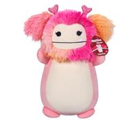 Squishmallows HugMees Original 14-Inch Caparinne Pink Bigfoot with Heart Headband - Ultrasoft Official Jazwares Large Plush