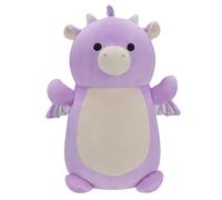 Squishmallows HugMees Original 14-Inch Dina Purple Dragon - Large Ultr