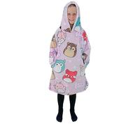 Squishmallows Hugzee - Wearable Hooded Fleece Blanket Multi