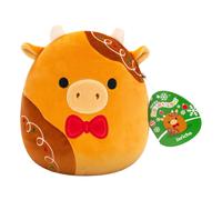 Squishmallows Jericho the Gingerbread Cow 7.5" Plush Soft Toy Christmas 2024