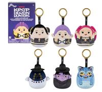 Squishmallows K-Pop Demon Hunters Plush Clips Blind Box, 1 Piece | KPop Demon Hunters Keychain Clip, Surprise Character, Ages 3+, 6 Characters to Collect