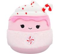 Squishmallows Kellytoy Christmas 2024 Squad Plush, 16 Inch Ethel The Hot Chocolate with Candy Cane -Stuffed Animal Toy