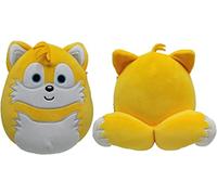 Squishmallows Kellytoy SEGA Sonic, Knuckles, Tails, Shadow Plush Toy (Sonic The Tails 10")