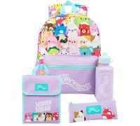 Squishmallows Logo Backpack Set