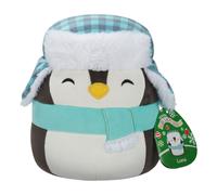 Squishmallows Luna the Penguin w/Hat & Scarf 7.5" Plush Soft Toy Christmas 2024